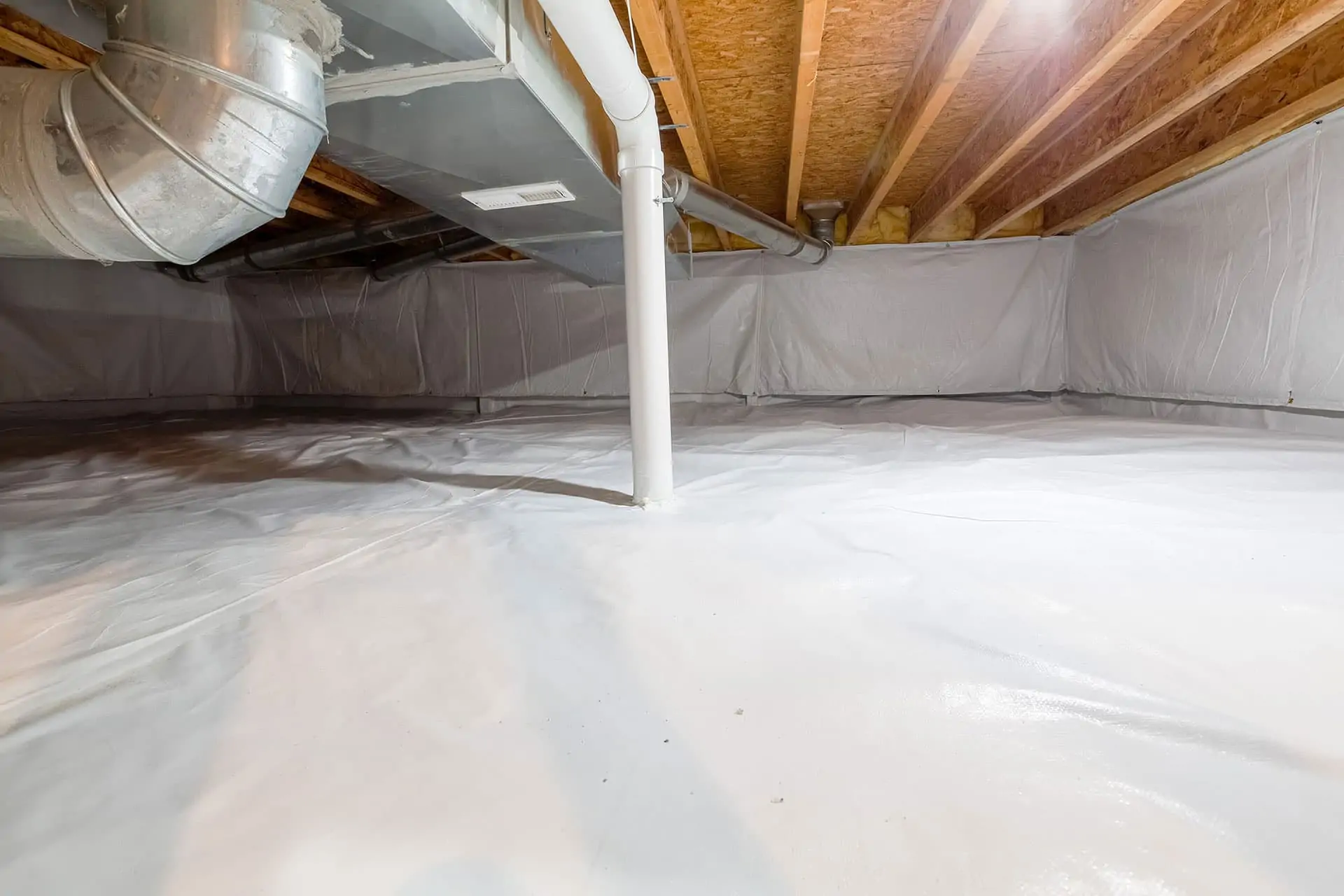 Crawl Space Moisture Removal